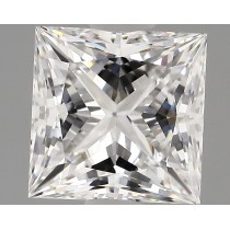 Lab Created 1.63 Carat E-VVS2 Princess Cut Diamond Lab Created 1.63 Carat E-VVS2 Princess Cut Diamond