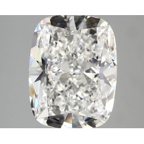 Lab Created 5.02 Carat E-VVS2 Cushion Cut Diamond Lab Created 5.02 Carat E-VVS2 Cushion Cut Diamond