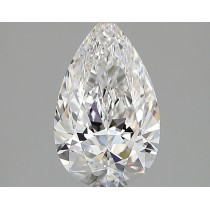 Lab Created 1.41 Carat D-VS1 Pear Shaped Diamond Lab Created 1.41 Carat D-VS1 Pear Shaped Diamond