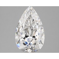 Lab Created 2.17 Carat D-VS2 Pear Shaped Diamond Lab Created 2.17 Carat D-VS2 Pear Shaped Diamond