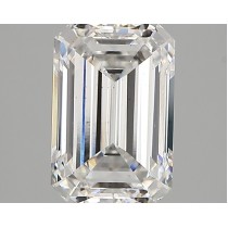 Lab Created 2.25 Carat E-VS1 Emerald Cut Diamond