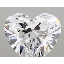 Lab Created 1.73 Carat E-VVS2 Heart Shaped Diamond