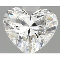 Lab Created 1.58 Carat E-VVS2 Heart Shaped Diamond