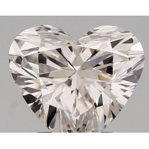 Lab Created 1.88 Carat F-VVS2 Heart Shaped Diamond