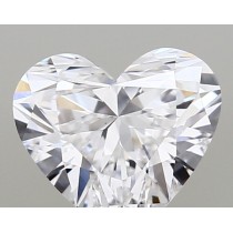 Lab Created 1.37 Carat E-VS1 Heart Shaped Diamond Lab Created 1.37 Carat E-VS1 Heart Shaped Diamond