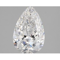 Lab Created 1.51 Carat D-VS1 Pear Shaped Diamond Lab Created 1.51 Carat D-VS1 Pear Shaped Diamond