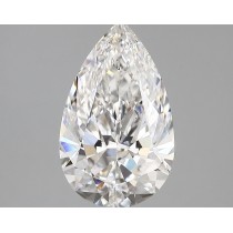 Lab Created 2.36 Carat E-VS1 Pear Shaped Diamond Lab Created 2.36 Carat E-VS1 Pear Shaped Diamond