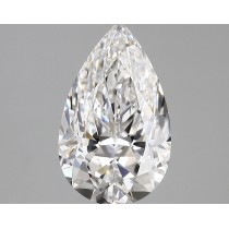 Lab Created 2.35 Carat D-VVS2 Pear Shaped Diamond Lab Created 2.35 Carat D-VVS2 Pear Shaped Diamond