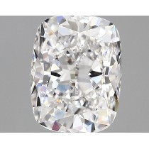 Lab Created 1.65 Carat E-VS1 Cushion Cut Diamond Lab Created 1.65 Carat E-VS1 Cushion Cut Diamond