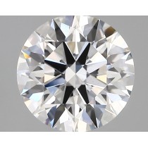 Lab Created 2.88 Carat D-VS1 Round Diamond