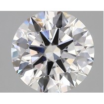 Lab Created 2.34 Carat D-VS1 Round Diamond