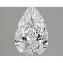 Lab Created 1.43 Carat D-VS1 Pear Shaped Diamond