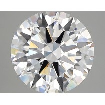 Lab Created 3.05 Carat D-VS1 Round Diamond