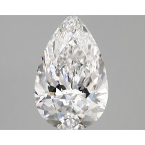 Lab Created 2.07 Carat D-VS1 Pear Shaped Diamond Lab Created 2.07 Carat D-VS1 Pear Shaped Diamond