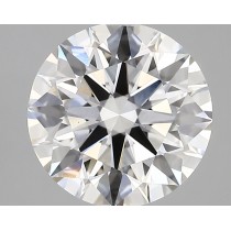 Lab Created 2.90 Carat D-VS1 Round Diamond