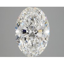 Lab Created 3.45 Carat E-VS1 Oval Diamond Lab Created 3.45 Carat E-VS1 Oval Diamond