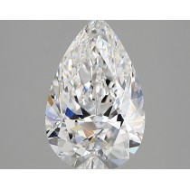 Lab Created 2.27 Carat D-VVS2 Pear Shaped Diamond Lab Created 2.27 Carat D-VVS2 Pear Shaped Diamond