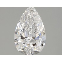 Lab Created 1.21 Carat D-VS1 Pear Shaped Diamond