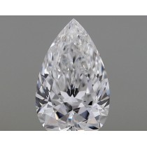 Lab Created 1.53 Carat D-VS1 Pear Shaped Diamond