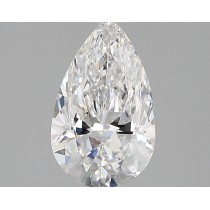 Lab Created 1.64 Carat D-VS1 Pear Shaped Diamond