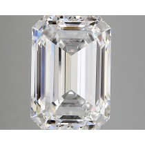 Lab Created 5.16 Carat D-VS1 Emerald Cut Diamond Lab Created 5.16 Carat D-VS1 Emerald Cut Diamond