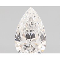 Lab Created 1.43 Carat D-VS1 Pear Shaped Diamond