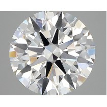Lab Created 2.86 Carat D-VS1 Round Diamond Lab Created 2.86 Carat D-VS1 Round Diamond