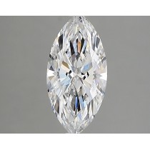Lab Created 1.13 Carat D-VS1 Marquise Cut Diamond