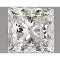 Lab Created 1.44 Carat E-VVS1 Princess Cut Diamond