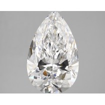 Lab Created 3.23 Carat D-VS1 Pear Shaped Diamond Lab Created 3.23 Carat D-VS1 Pear Shaped Diamond