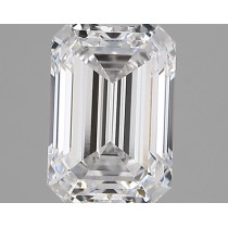 Lab Created 1.53 Carat E-VVS2 Emerald Cut Diamond Lab Created 1.53 Carat E-VVS2 Emerald Cut Diamond