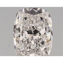 Lab Created 1.50 Carat D-VVS2 Cushion Cut Diamond
