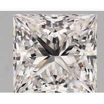 Lab Created 1.91 Carat E-VVS2 Princess Cut Diamond
