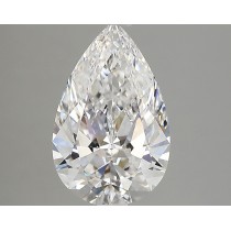 Lab Created 2.12 Carat D-VS1 Pear Shaped Diamond