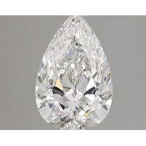 Lab Created 1.48 Carat D-VS1 Pear Shaped Diamond