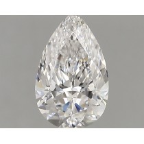Lab Created 1.09 Carat D-VS1 Pear Shaped Diamond