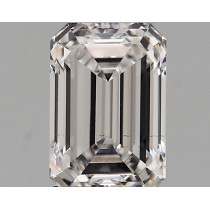Lab Created 1.61 Carat D-VS2 Emerald Cut Diamond Lab Created 1.61 Carat D-VS2 Emerald Cut Diamond