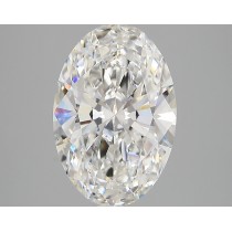 Lab Created 3.56 Carat F-VVS2 Oval Diamond Lab Created 3.56 Carat F-VVS2 Oval Diamond