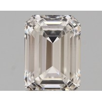 Lab Created 1.58 Carat F-VS1 Emerald Cut Diamond Lab Created 1.58 Carat F-VS1 Emerald Cut Diamond