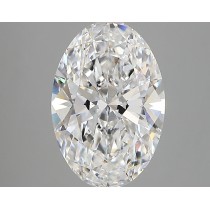 Lab Created 3.08 Carat D-VS1 Oval Diamond Lab Created 3.08 Carat D-VS1 Oval Diamond