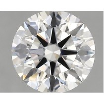 Lab Created 2.36 Carat E-VS1 Round Diamond