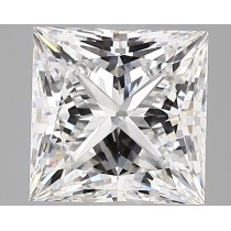 Lab Created 2.19 Carat E-VVS2 Princess Cut Diamond