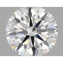 Lab Created 2.35 Carat E-VVS2 Round Diamond