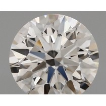 Lab Created 1.66 Carat D-VS1 Round Diamond