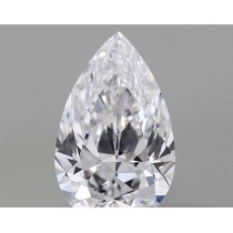 Lab Created 1.19 Carat D-VS1 Pear Shaped Diamond