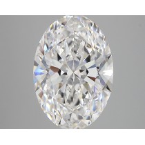 Lab Created 4.18 Carat E-VS2 Oval Diamond Lab Created 4.18 Carat E-VS2 Oval Diamond