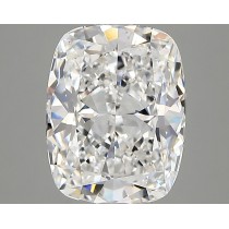 Lab Created 3.08 Carat E-VVS2 Cushion Cut Diamond Lab Created 3.08 Carat E-VVS2 Cushion Cut Diamond