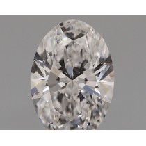Lab Created 1.65 Carat D-VVS2 Oval Diamond