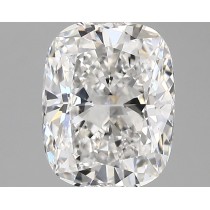 Lab Created 2.73 Carat F-VVS2 Cushion Cut Diamond