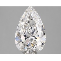 Lab Created 2.55 Carat E-VS2 Pear Shaped Diamond Lab Created 2.55 Carat E-VS2 Pear Shaped Diamond